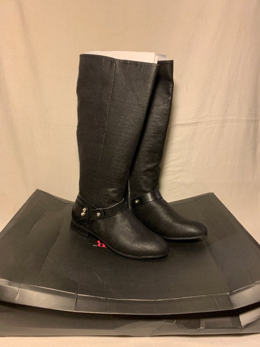 Milano Boots, Black, Size 6.5